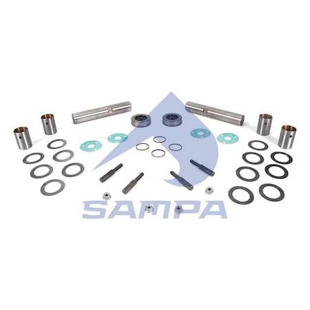 Sampa King Pin Kit, Plus, 1.919/1.921 In. Spindle Bore, 1.795/1.797 In. Axle Bore 500.621B